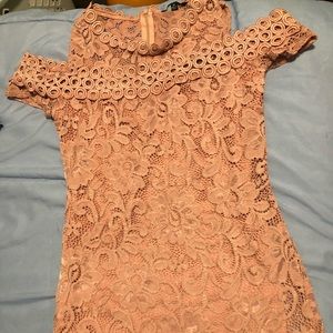 Blush pink dress in great condition